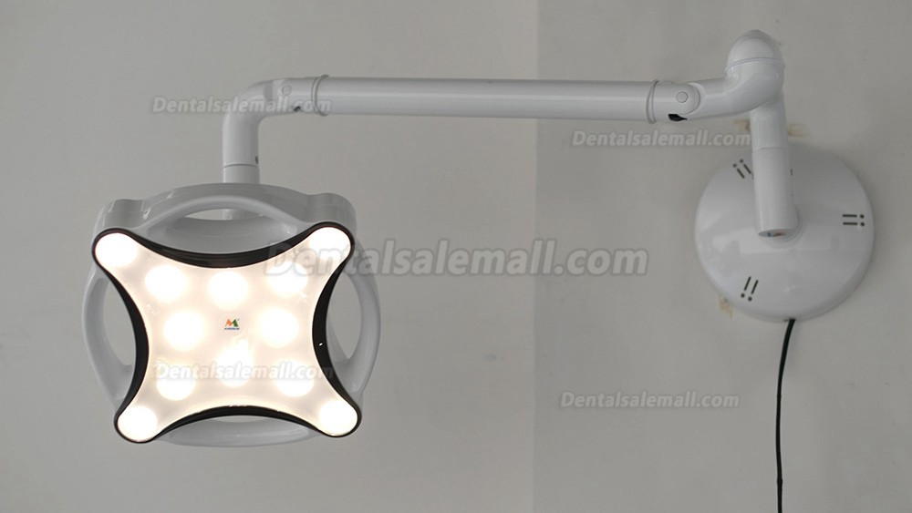 JD1700G Wall Mounted Surgical Lamp Dental Veterinary Surgery Light LED Operating Lamp